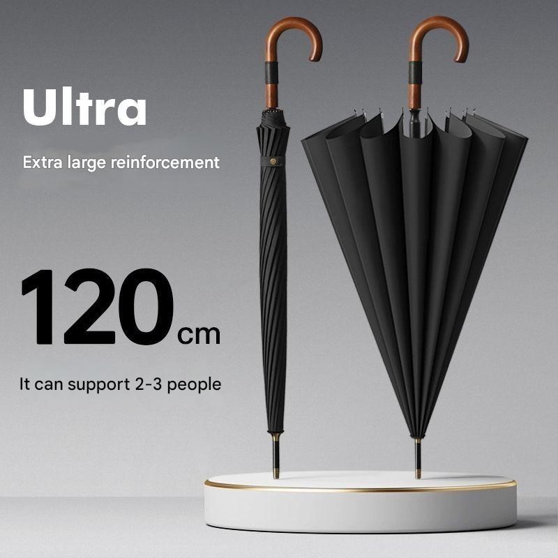 Golf Umbrella Large - 16개의 살대가 있는 초대형 훅 핸들