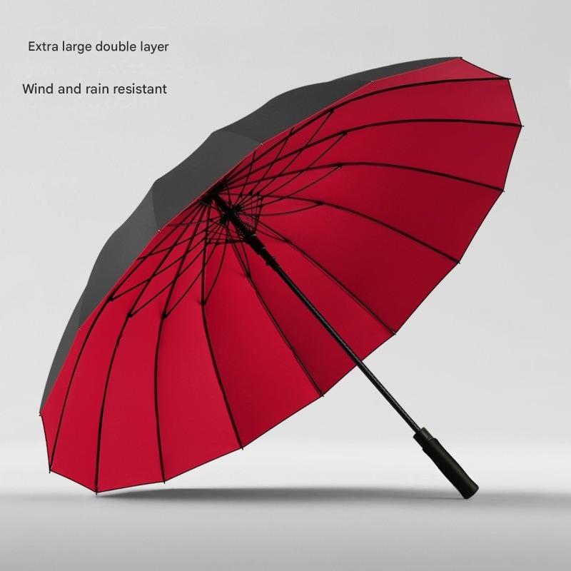 Golf Umbrella Large - 30인치 16개 리브 자동 이중 레이어