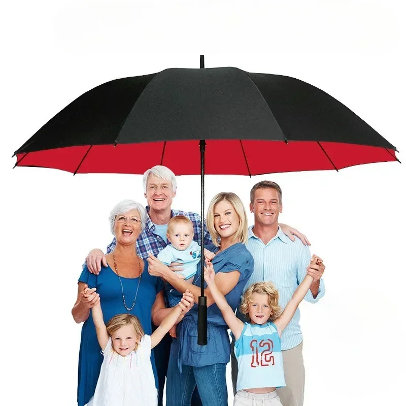 Golf Umbrella Large - 자동 롱 핸들 우산 휴대용 이중
