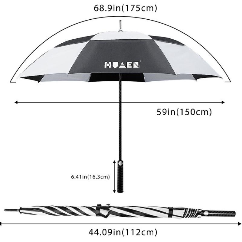 새로운 골프 우산, 햇볕이 잘 드는 날과 비 오는 날  - Golf Umbrella Large 리뷰 및 가격