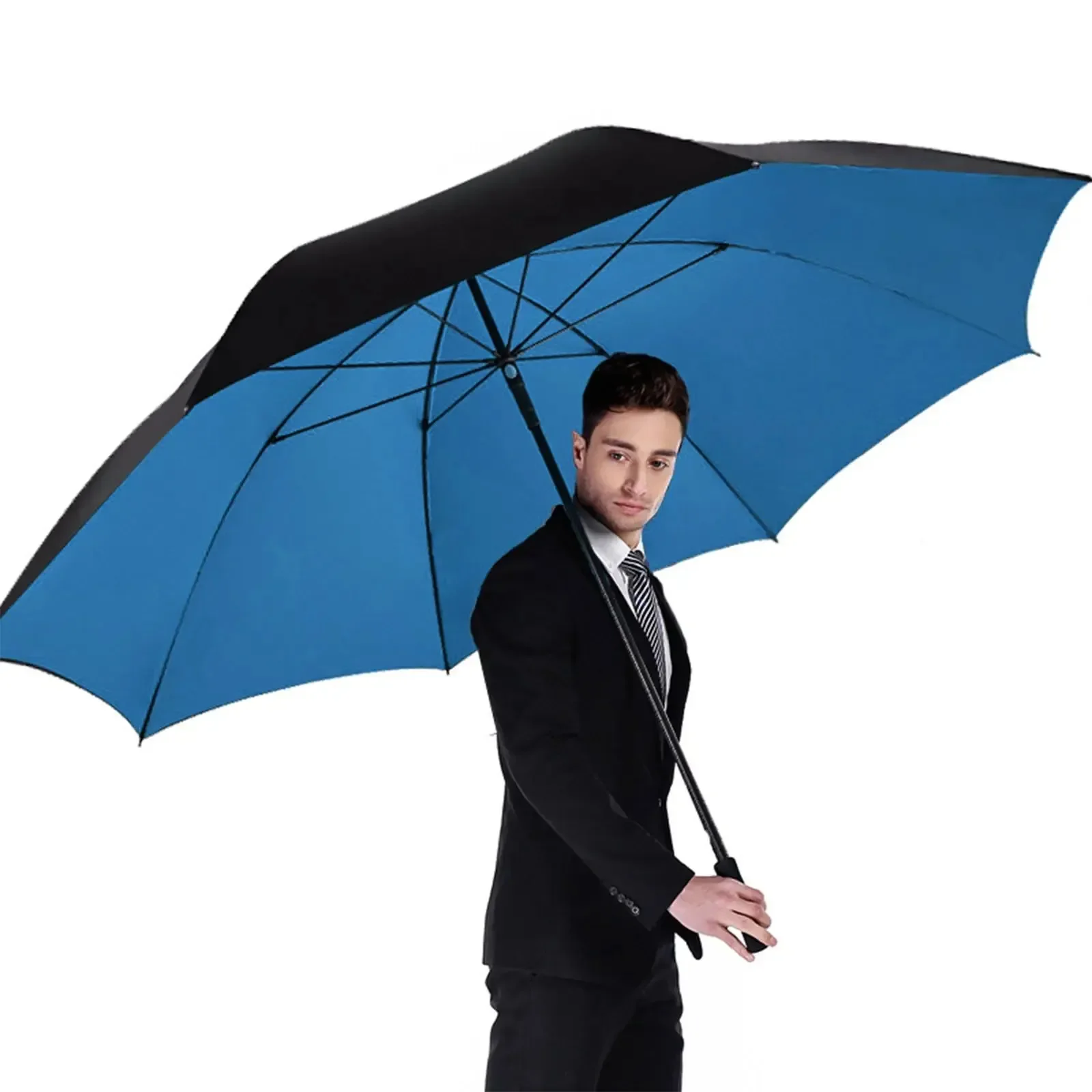 185CM 대형 골프 우산 남성용 수동 롱 핸들 UV  - Golf Umbrella Large 리뷰 및 가격